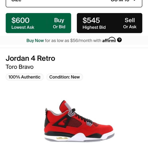 jordan toro bravo for sale